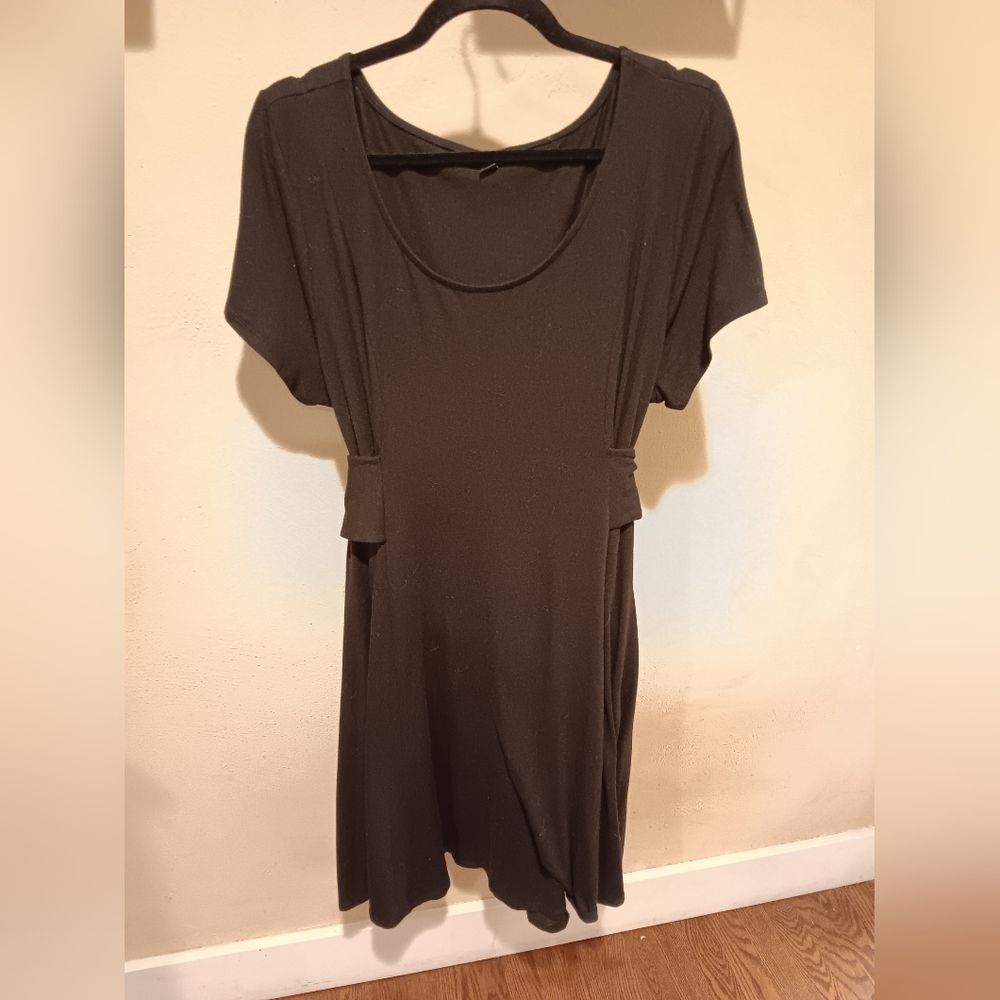 Torrid Black Swing Dress with bow #19